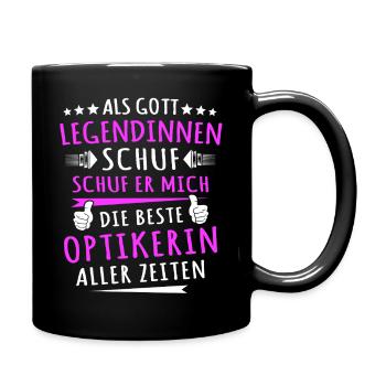 Optician Sayings - Full Colour Mug - black - Right