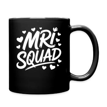 Mri Squad Herzens Crew - Tasse einfarbig - Schwarz - Rechts