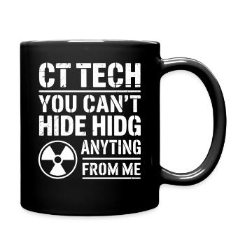 CT Tech: Nothing to hide - Full Colour Mug - black - Right