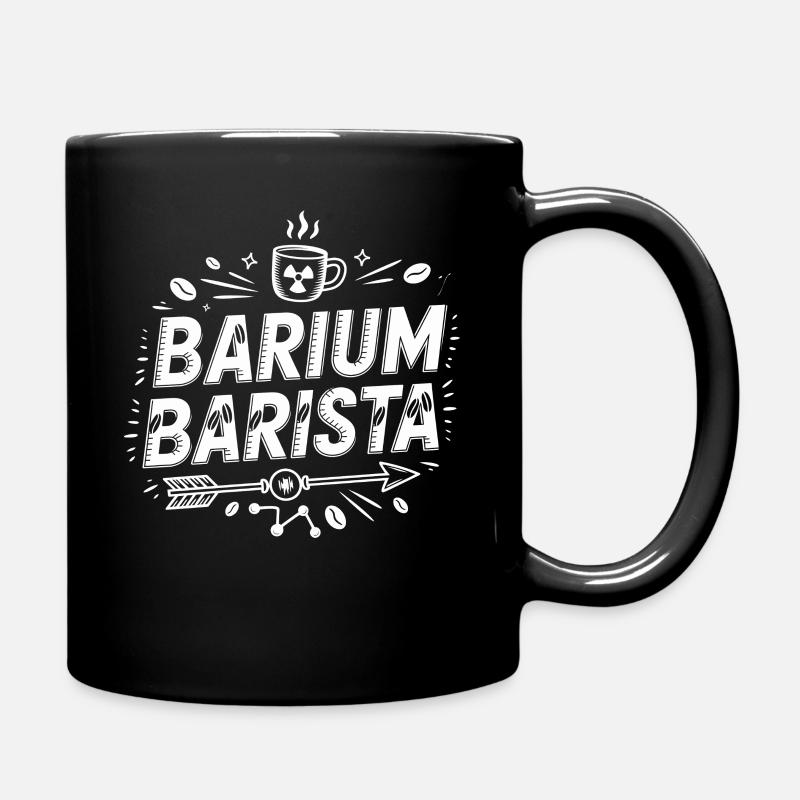Barium Barista Coffee Science Logo - Full Colour Mug - black