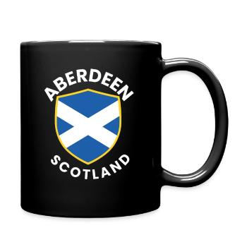 Blason d'Aberdeen - Mug uni - noir - Droite