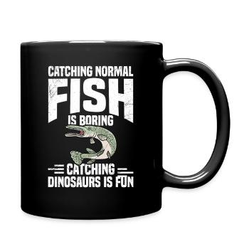  Alligator Gar Fishing Spot Rod Lure Alligator Gar - Full Colour Mug - black - Right