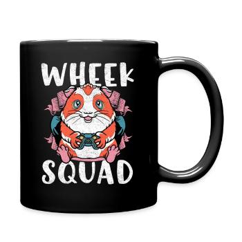 Woche Squad Hamster Gaming - Tasse einfarbig - Schwarz - Rechts