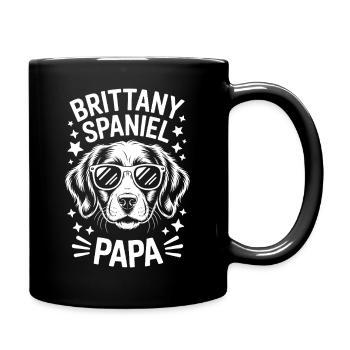 Brittany Spaniel Saying Brittany Spaniel Gift - Full Colour Mug - black - Right