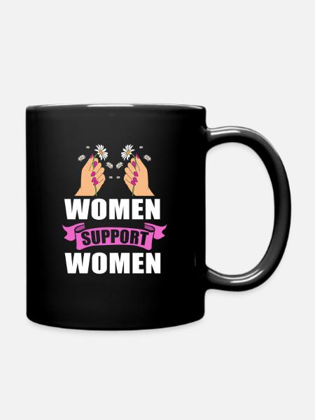 Frauentag Feminismus Feminist Feministin - Tasse einfarbig - Schwarz