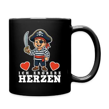 Enfants pirates - Mug uni - noir - Droite
