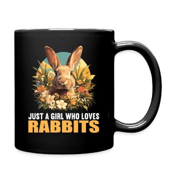 Bunny Bunny - Full Colour Mug - black - Right