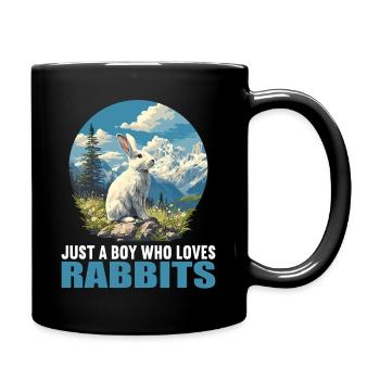 Lapin Lapin - Mug uni - noir - Droite
