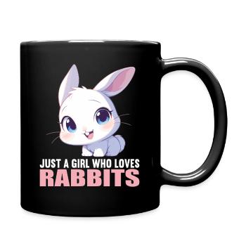 Lapin Lapin - Mug uni - noir - Droite