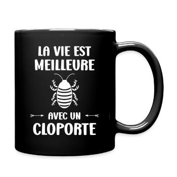 cloporte_-10- - Full Colour Mug - black - Right