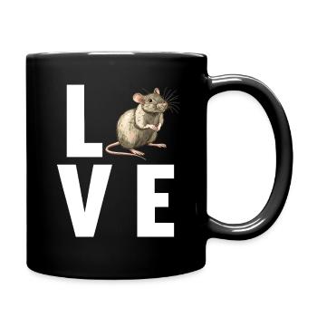 Rat Rat - Mug uni - noir - Droite