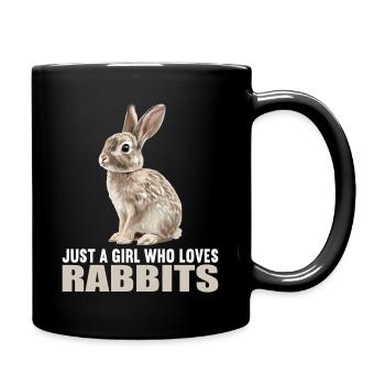 Lapin Lapin - Mug uni - noir - Droite