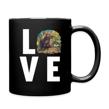 Rat Rat - Mug uni - noir - Droite