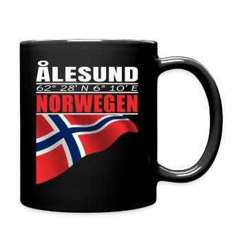 ÅLESUND - Full Colour Mug - black - Right