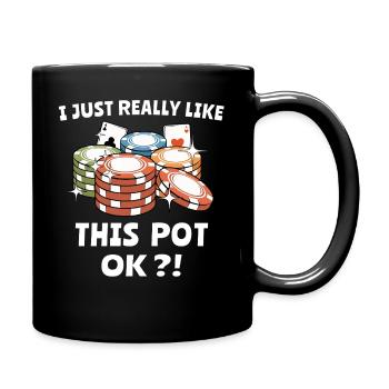 Poker Poker Joueurs - Mug uni - noir - Droite