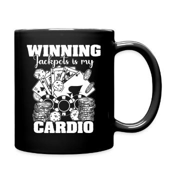 Casino - Tasse einfarbig - Schwarz - Rechts