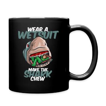 Tauchen Taucher Schnorcheln Sporttaucher - Tasse einfarbig - Schwarz - Rechts