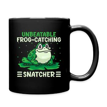 Frog Catcher Unbeatable Frog-Catching Snatcher - Tasse einfarbig - Schwarz - Rechts