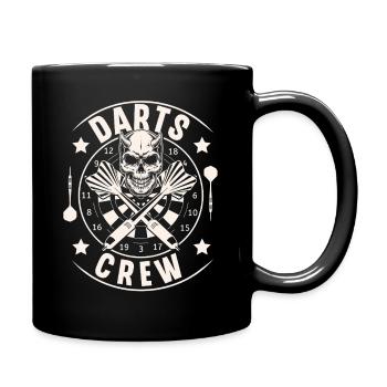 fléchettes - Mug uni - noir - Droite