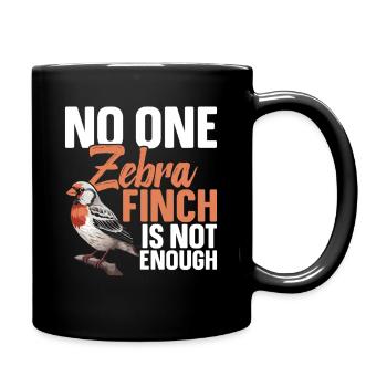 Cage de cachette alimentaire pour les pinsons zébrés - Mug uni - noir - Droite