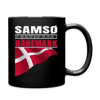 Samso - Mug uni - noir - Droite