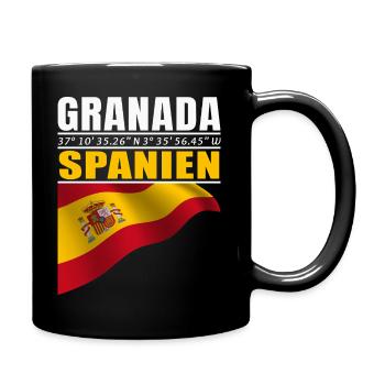 Granada - Full Colour Mug - black - Right