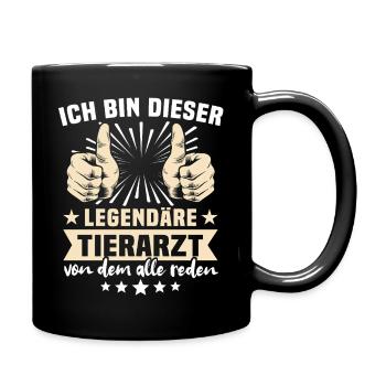 Vet Sayings - Full Colour Mug - black - Right