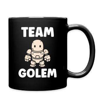 Team golem - Full Colour Mug - black - Right