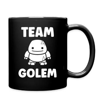 Team golem - Full Colour Mug - black - Right