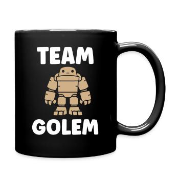Team golem - Full Colour Mug - black - Right