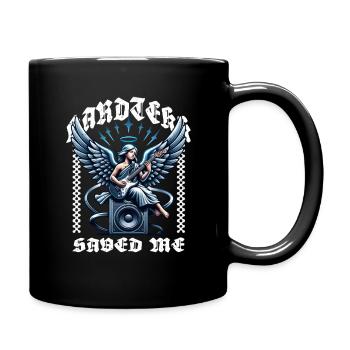 Hardtekk Saved Me Tekke Allemagne de l’Est - Mug uni - noir - Droite