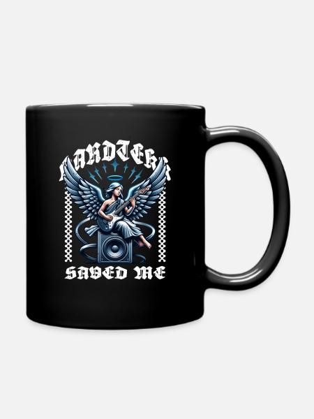 Hardtekk Saved Me Tekke Ostdeutschland - Tasse einfarbig - Schwarz