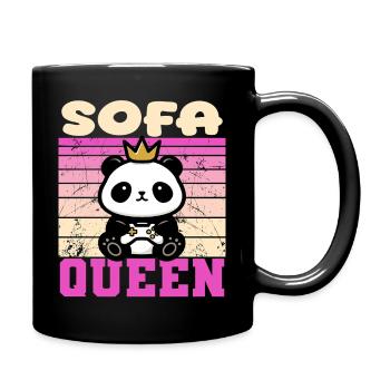 Gambling Woman - Full Colour Mug - black - Right