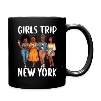 New York Girls Trip - Full Colour Mug - black - Right