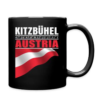Kitzbuhel - Full Colour Mug - black - Right