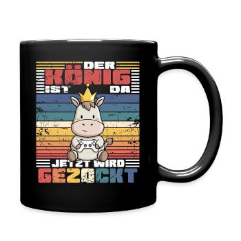 Game King computer game - Full Colour Mug - black - Right