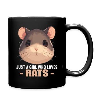Rat Rat - Mug uni - noir - Droite