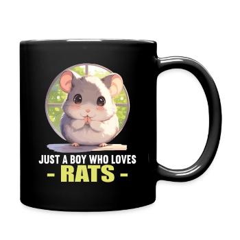 Rat Rat - Mug uni - noir - Droite