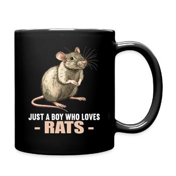 Rat Rat - Mug uni - noir - Droite