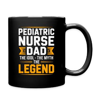 Père infirmier pédiatrique L’idole L’infirmière Mythe Enfants - Mug uni - noir - Droite