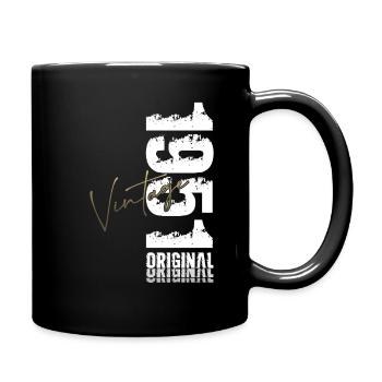 Cadeau d’anniversaire 75 Mari Vintage Vintage 1951 - Mug uni - noir - Droite