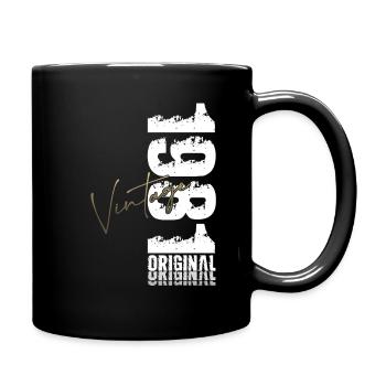 45th Birthday Gift Husband Vintage Vintage 1981 - Full Colour Mug - black - Right