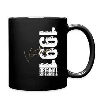 35th Birthday Gift Husband Vintage Vintage 1991 - Full Colour Mug - black - Right