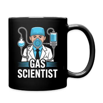 Anesthesiologist Gas Scientist Anesthesia - Tasse einfarbig - Schwarz - Rechts