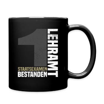 1st State Examination in Teaching - Full Colour Mug - black - Right