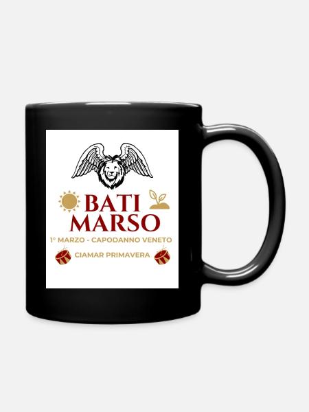 Bati Marso – Silvester-Veneto - Tasse einfarbig - Schwarz