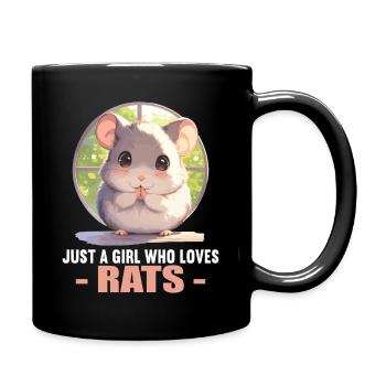 Rat Rat - Full Colour Mug - black - Right
