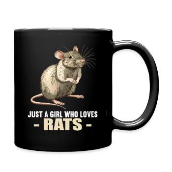 Rat Rat - Full Colour Mug - black - Right
