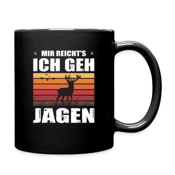 Chasse au cadeau de chasse à l’examen de chasse de chasseur réussi - Mug uni - noir - Droite