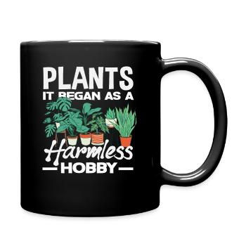 Plantes Ça a commencé comme un passe-temps inoffensif - Mug uni - noir - Droite
